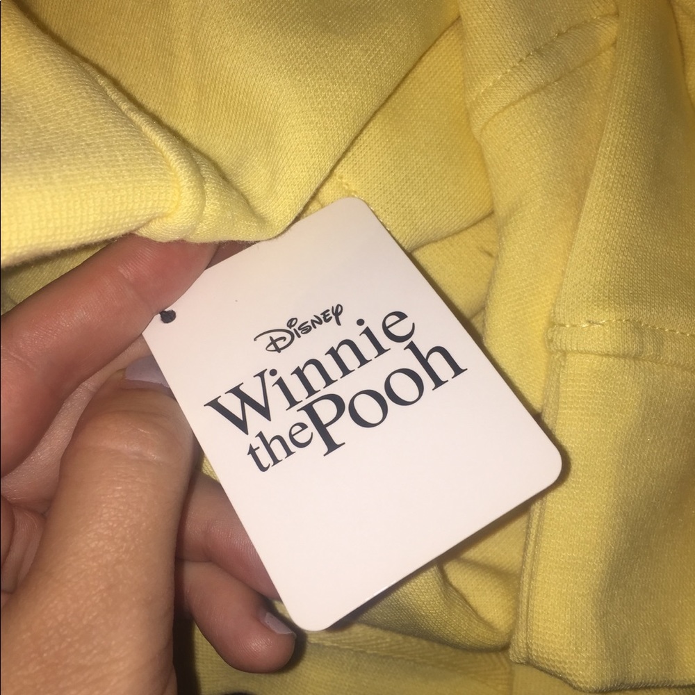 Disney Winnie the Pooh Sweatshirt Top Crewneck Long Sleeve Shirt Soft Fleece - Picture 8 of 13